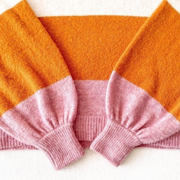 MADEWELL Striped Gladwell Balloon Sleeve Sweater - Picture 5 of 13